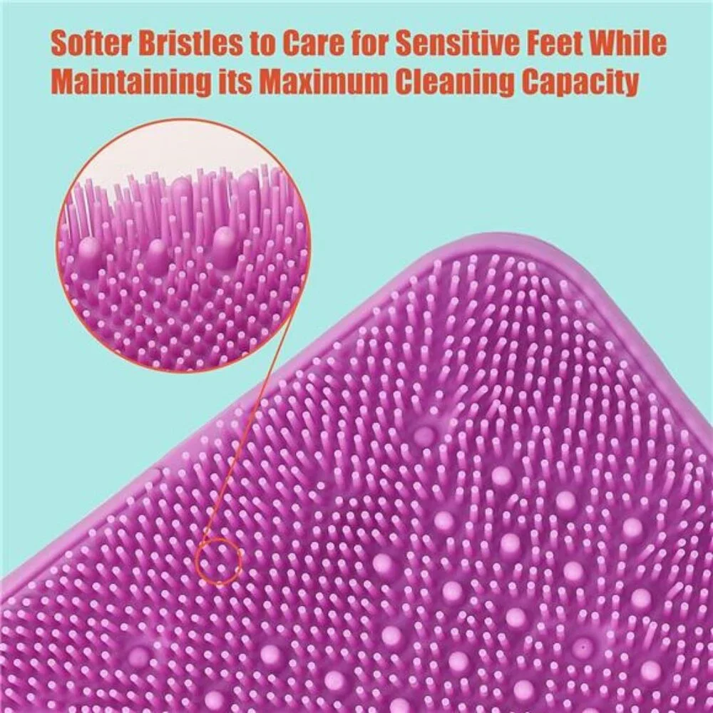 Shower Foot Cleaner Scrubber Massager, Foot Pain Tired Feet Relaxing